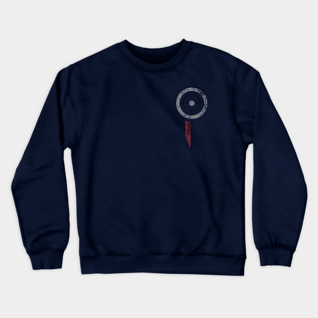 Crosshair Crewneck Sweatshirt by LazyDayGalaxy